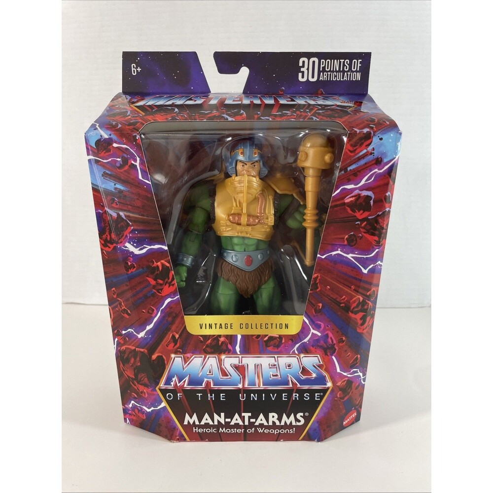 MOTU Masters of The Universe Masterverse Vintage Collection MAN-AT-ARMS Figure